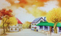 秋天漫画,漫绘丰收的季节